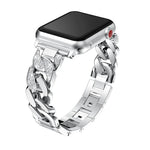 Luxury Cuban Link Jewelry Bracelet for Apple Watch