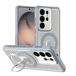 Heat Dissipation Magnetic Case with Adjustable Kickstand for Samsung Galaxy S26 Series
