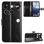 Nothing Phone 3 Protective Leather Wallet Case with Kickstand
