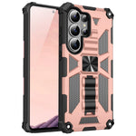 Camouflage Military Armor Case with Kickstand for Samsung Galaxy S26 Series