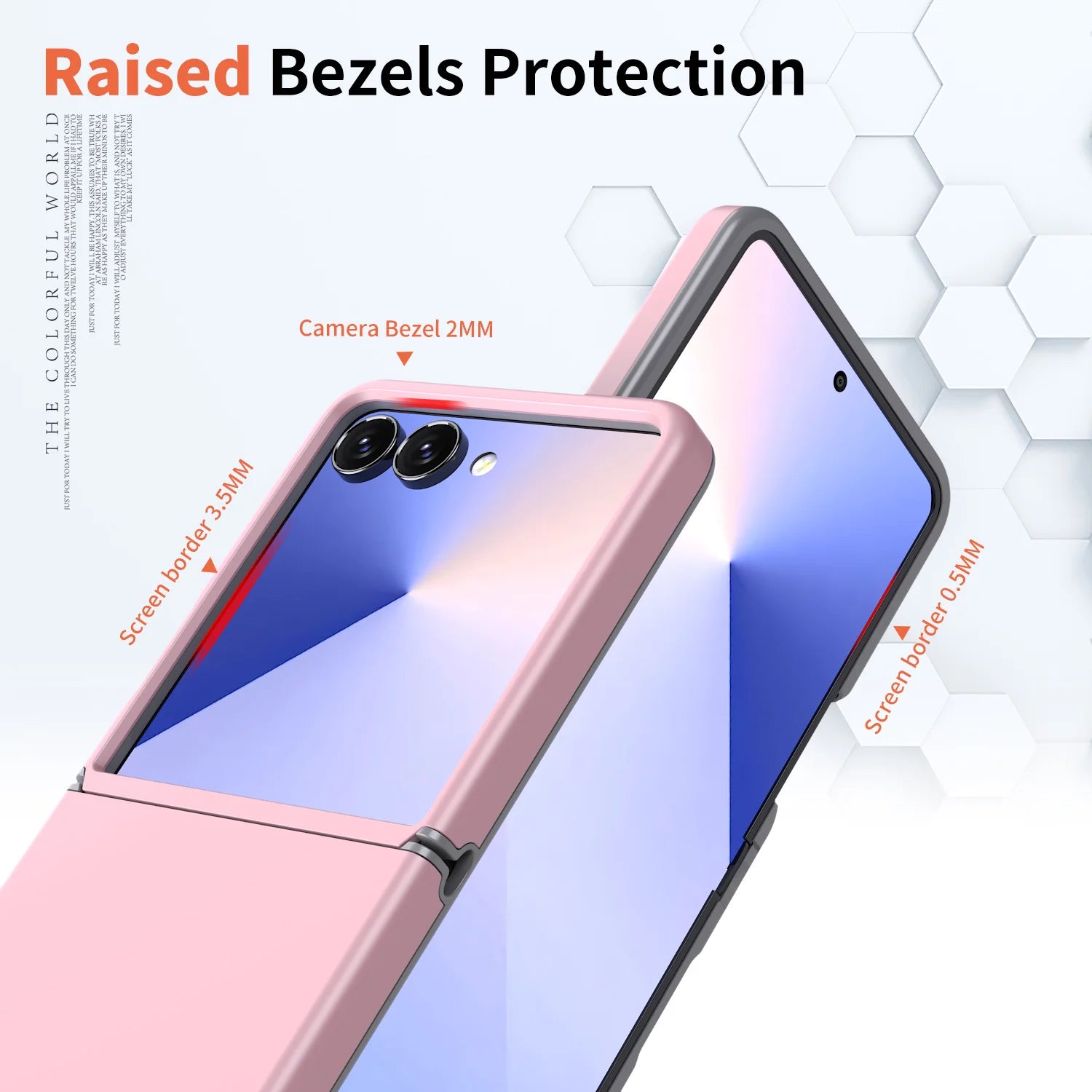 Cute Candy Color PC Shockproof Case for Samsung Galaxy Z Flip 7