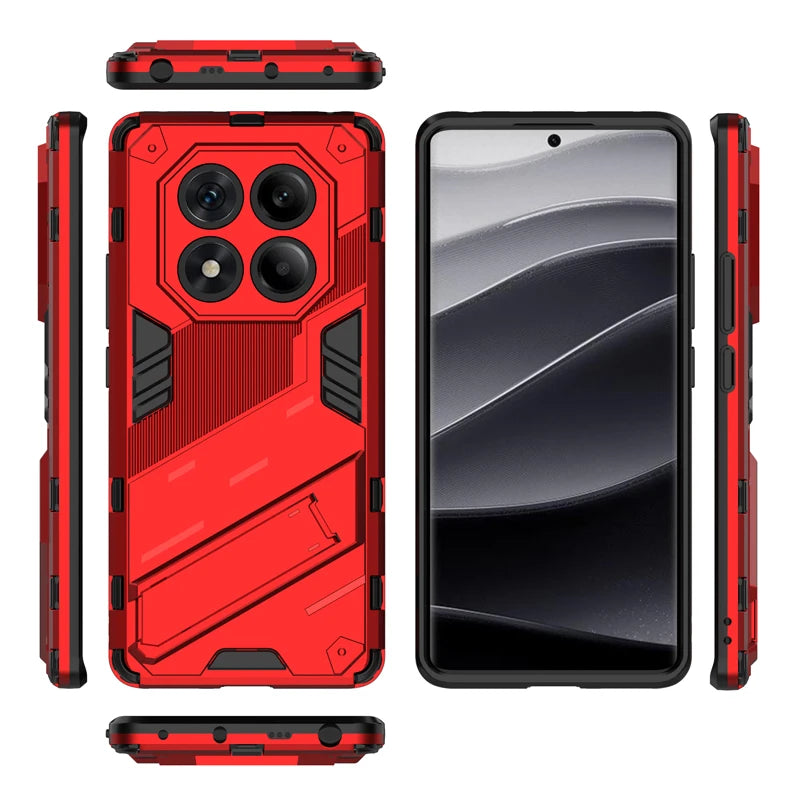 Rugged Armor Shockproof Case for Xiaomi Redmi Note 14 Pro