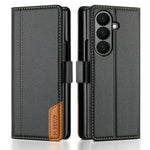 Protective Flip Wallet Case with Card Slot for Samsung Galaxy Z Fold 7