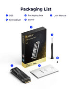 ORICO NVMe Gen4 PCIe M.2 2280 Gaming SSD with Heatsink