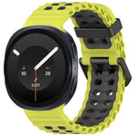 Perforated Silicone Watch Strap with Adjustable Fit for Samsung Galaxy Watch 9