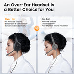 EKSA-H2 USB Wired Computer Headset with ENC Mic