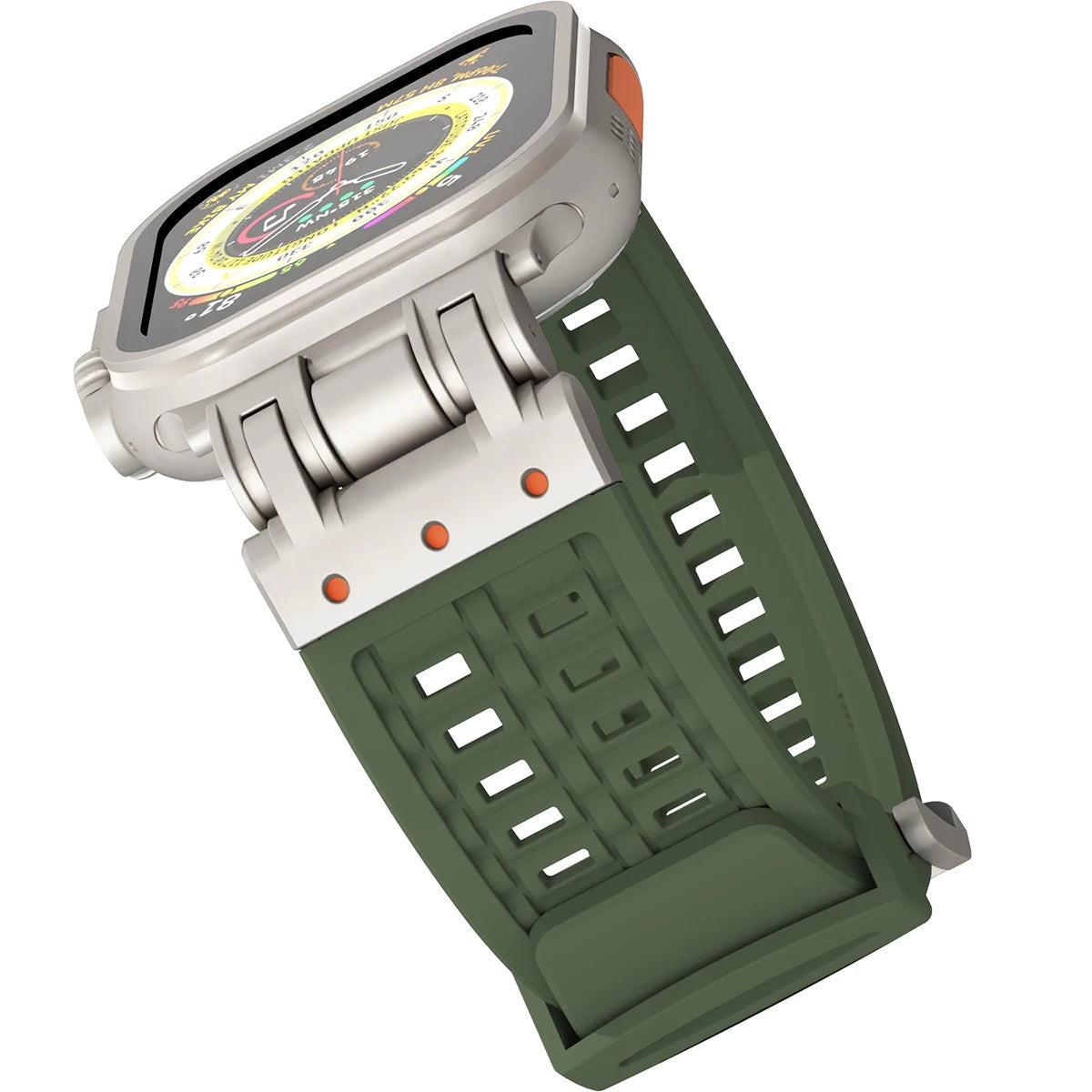 Breathable Soft Silicone Sports Strap for Apple Watch