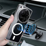 Anti-Fingerprint Transparent Magnetic Case for Xiaomi 15 Ultra