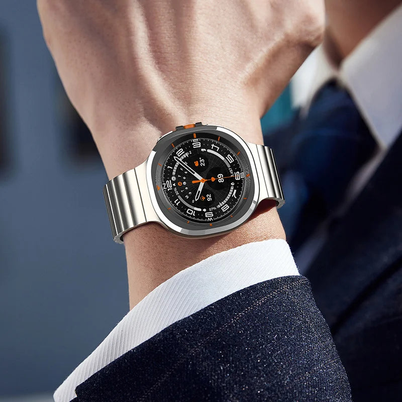 Samsung Galaxy Watch Ultra (2025) Stainless Steel Strap