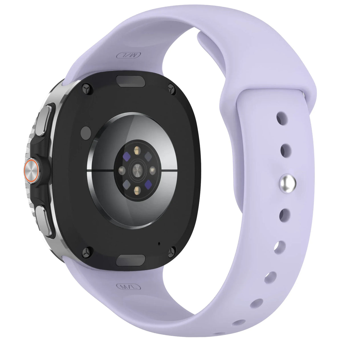 Silicone No-Gaps Sports Watch Strap for Samsung Galaxy Watch 8 & Galaxy Watch 8 Classic
