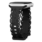 Women’s Breathable Floral Silicone Band for Apple Watch