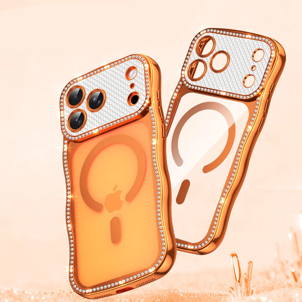 Luxury Star Diamond MagSafe Case for iPhone 17 Series