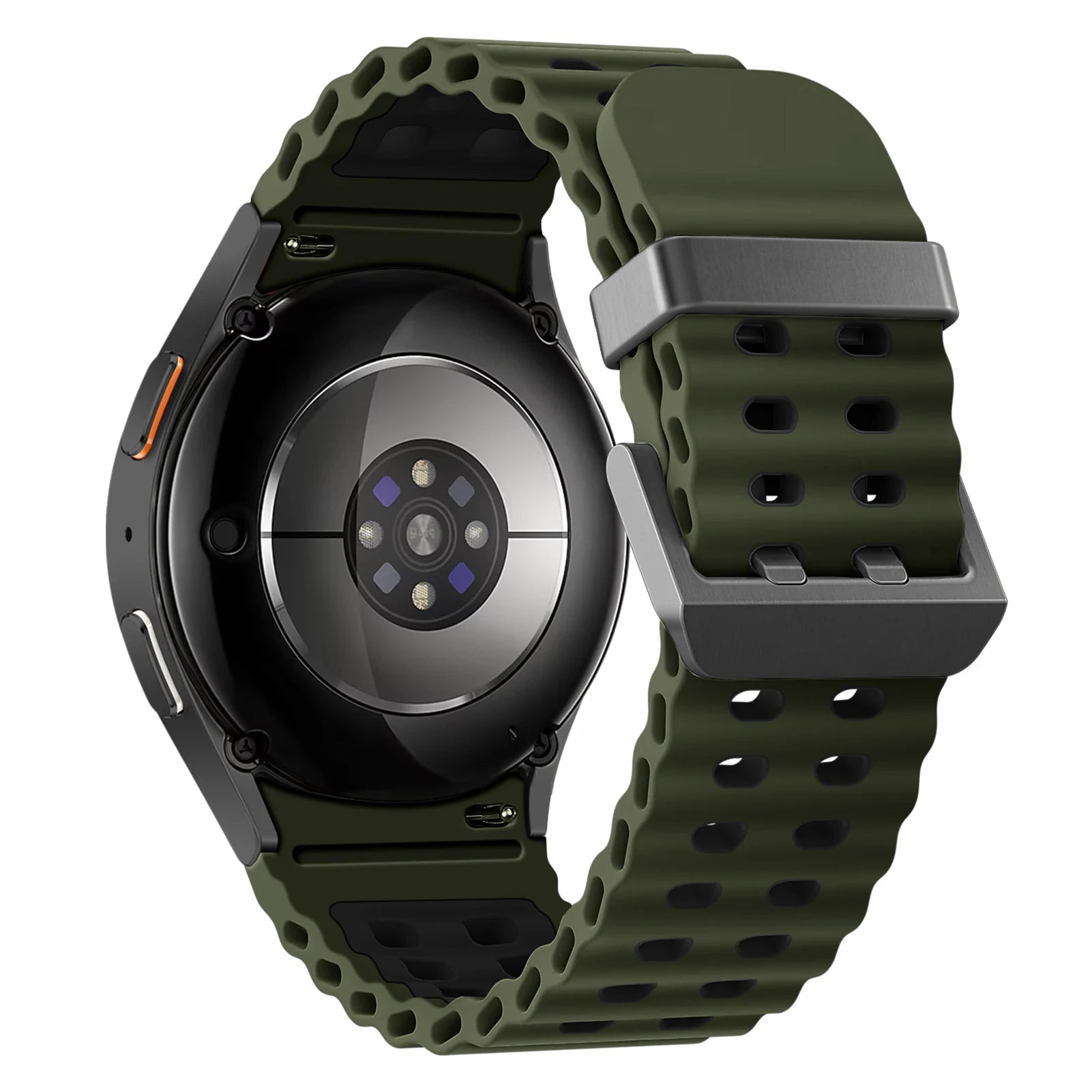 Marine-Style Silicone Band for Samsung Galaxy Watch 6 & 6 Classic