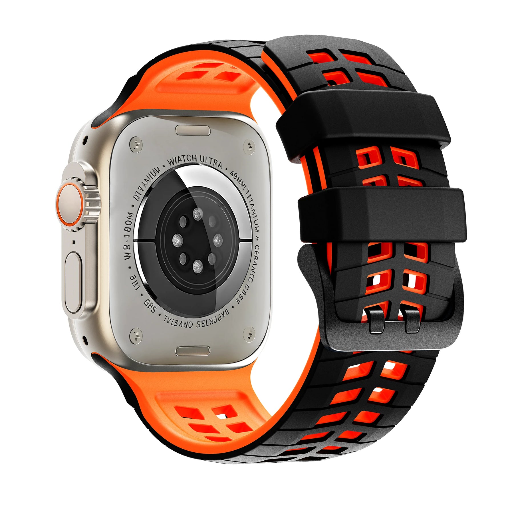 Perforated Silicone Sport Strap for Apple Watch
