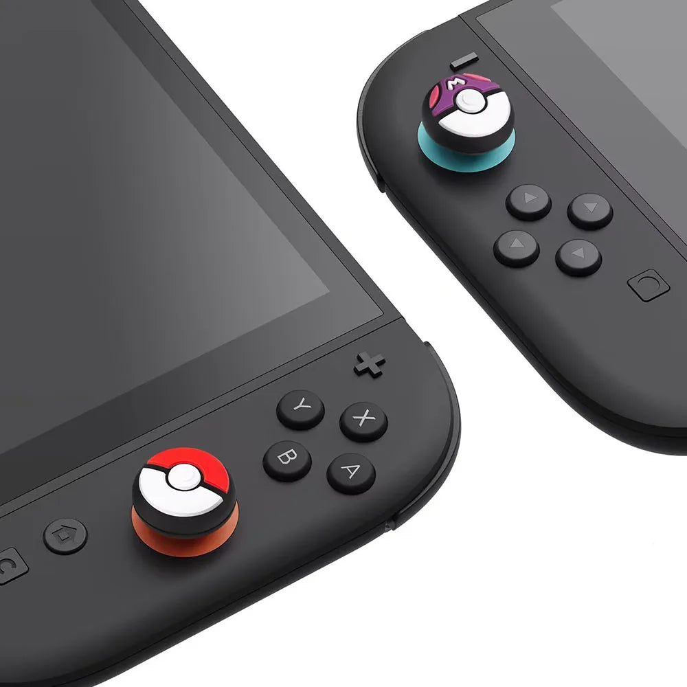 4-Pack Soft Silicone Joystick Thumb Grips for Nintendo Switch 2 Controllers
