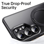 Samsung Galaxy S26 Series Magnetic Case with 360° Rotating Ring Kickstand