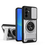 Samsung Galaxy A27 Armor Case with Slide Camera Lens Cover