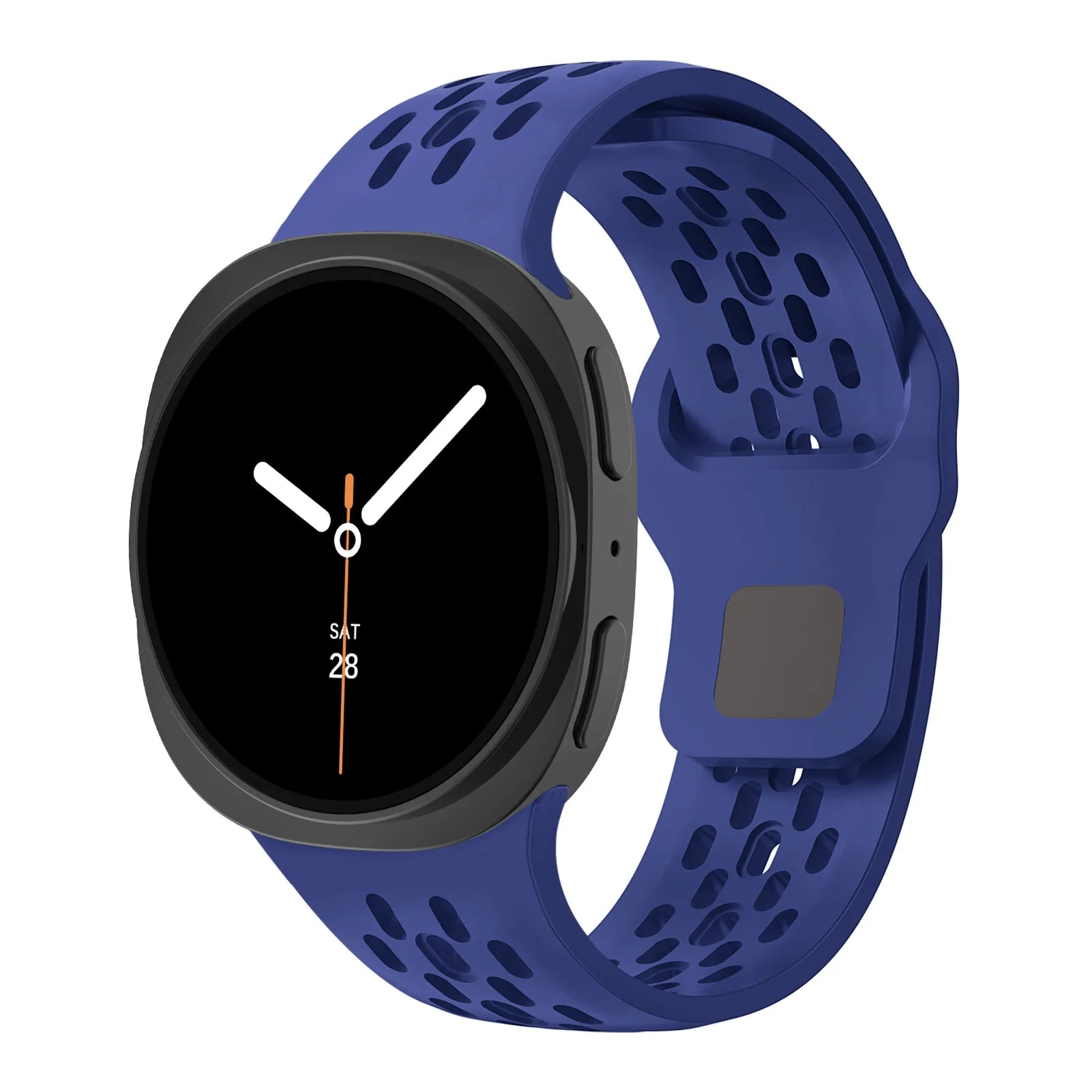 Breathable Rubber Wristband for Samsung Galaxy Watch 8 & Galaxy Watch 8 Classic