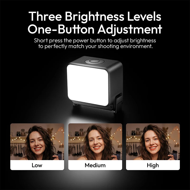 Ulanzi LM24 Magnetic Mini Fill Light for DJI Osmo Action 6