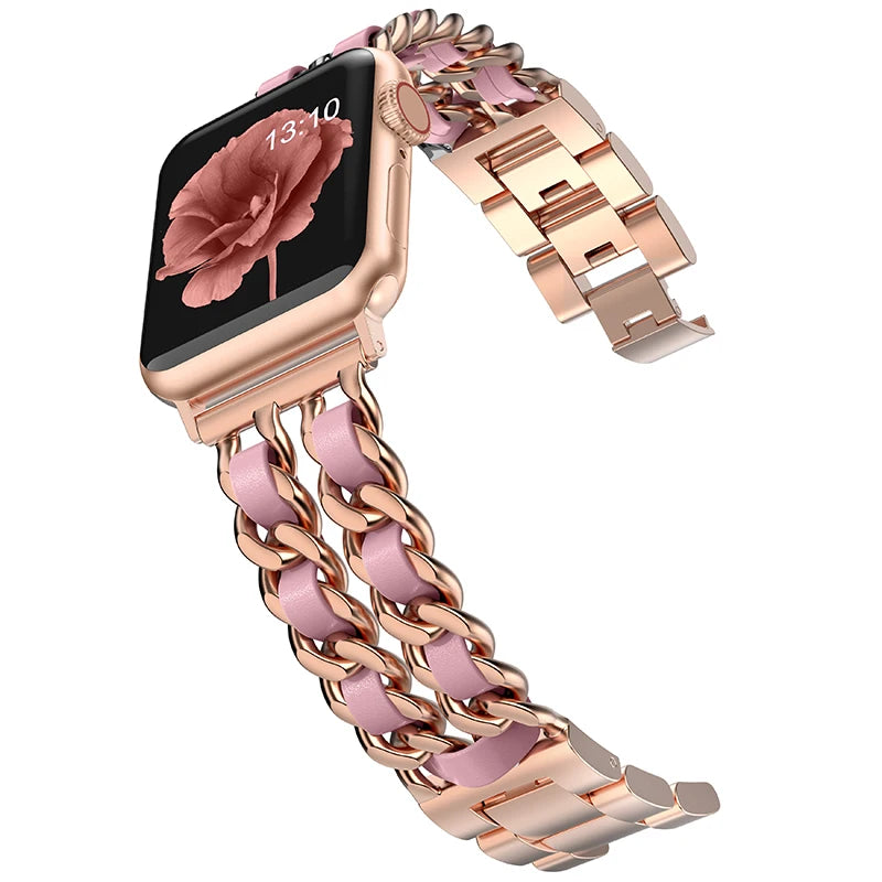 Fashion Cuban Link Band for Apple Watch