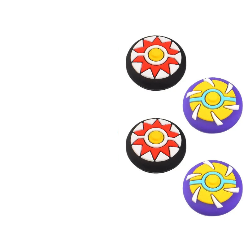 4-Pack Cute Silicone Thumb Grip Caps for Nintendo Switch 2