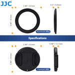 JJC Lens Cap Protector for Panasonic Lumix S 26mm f/8 (Leica L) with Filter Adapter
