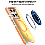 Luxury TPU + Hard PC Anti-Yellow Magnetic Case for Xiaomi 14T Series
