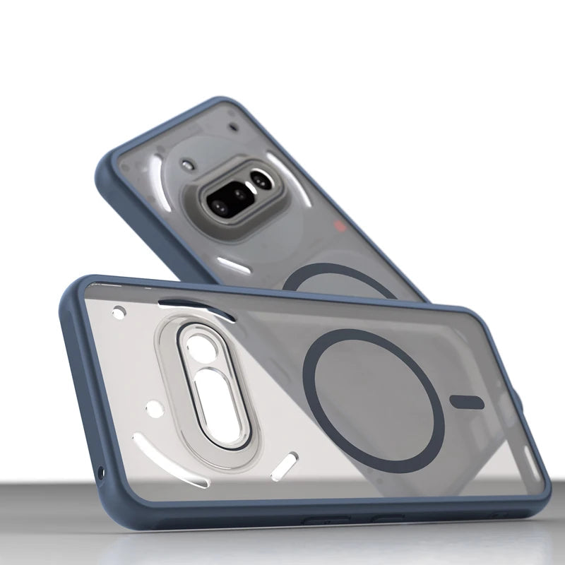 Anti-Fingerprint Semi-Transparent Case for Nothing Phone 3a / 3a Pro