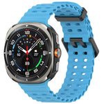 Marine Silicone Sport Band for Samsung Galaxy Watch Ultra and Samsung Galaxy Watch Ultra (2025)