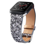 Luxury Shiny Glitter Leather Strap for Apple Watch