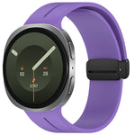 Silicone Smartwatch Band with Magnetic Snap Closure for Samsung Galaxy Watch 9