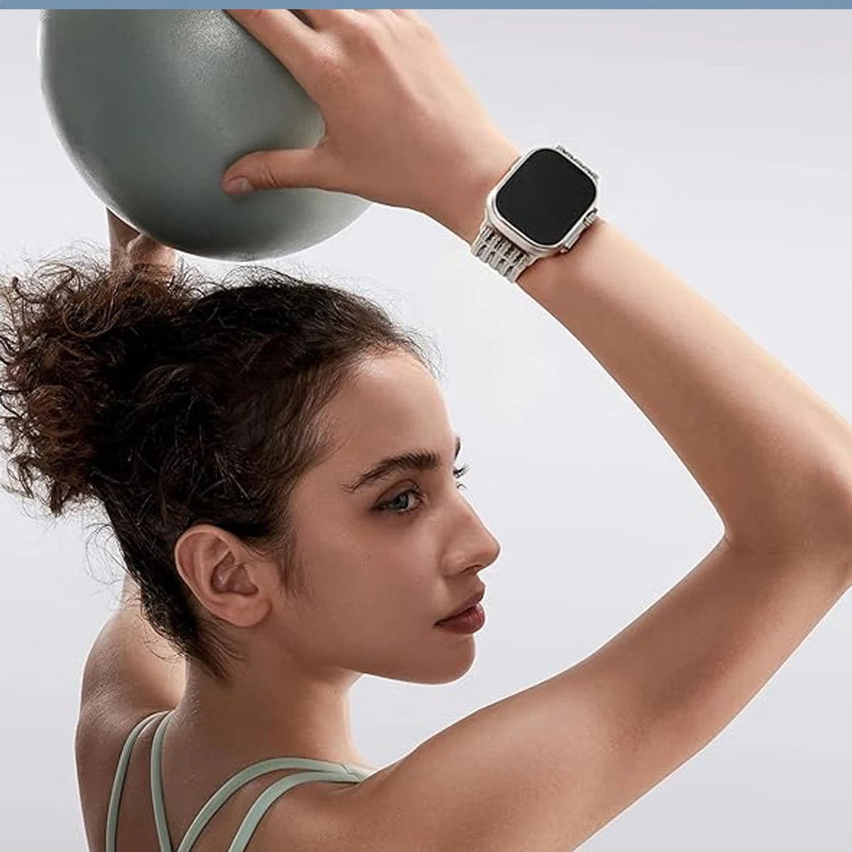 Scrunchie-Style Nylon Band for Apple Watch