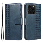 iPhone 15 Series Flip Leather Wallet Case with Kickstand