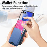 Samsung Galaxy Z Flip 7 Luxury Magnetic Leather Case with Card Holder