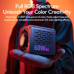 Ulanzi C60 RGB 60W COB Video Light