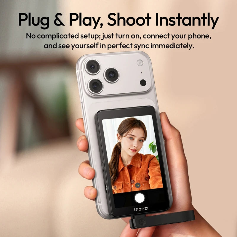 Ulanzi VM1 Vlog Selfie Monitor Screen with Magnetic Mount
