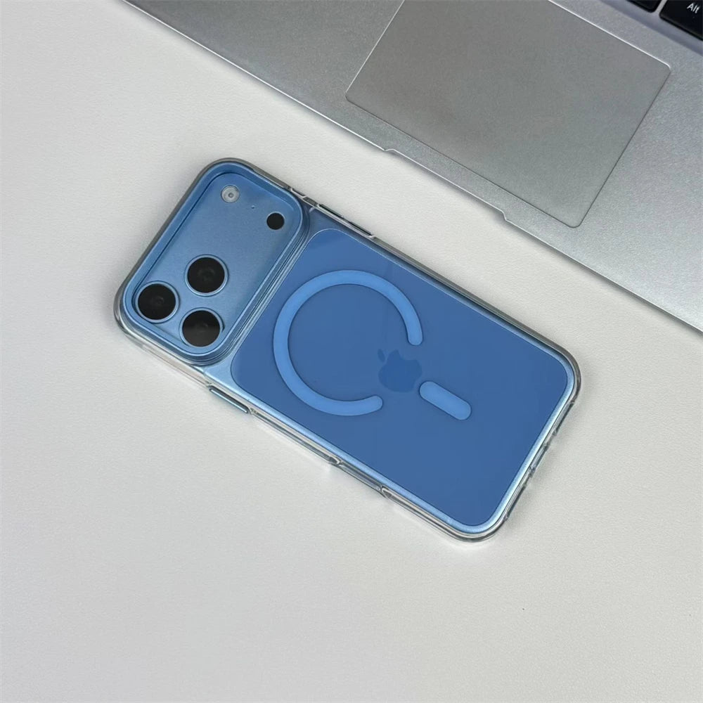 Tempered Glass Lens Protection Case with MagSafe for iPhone 17 Series