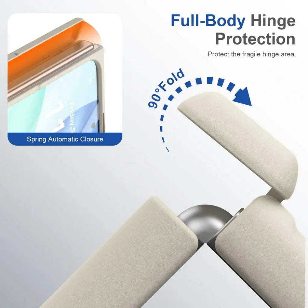 MagSafe Fold Case with Tempered Glass Screen Protection for iPhone Duo