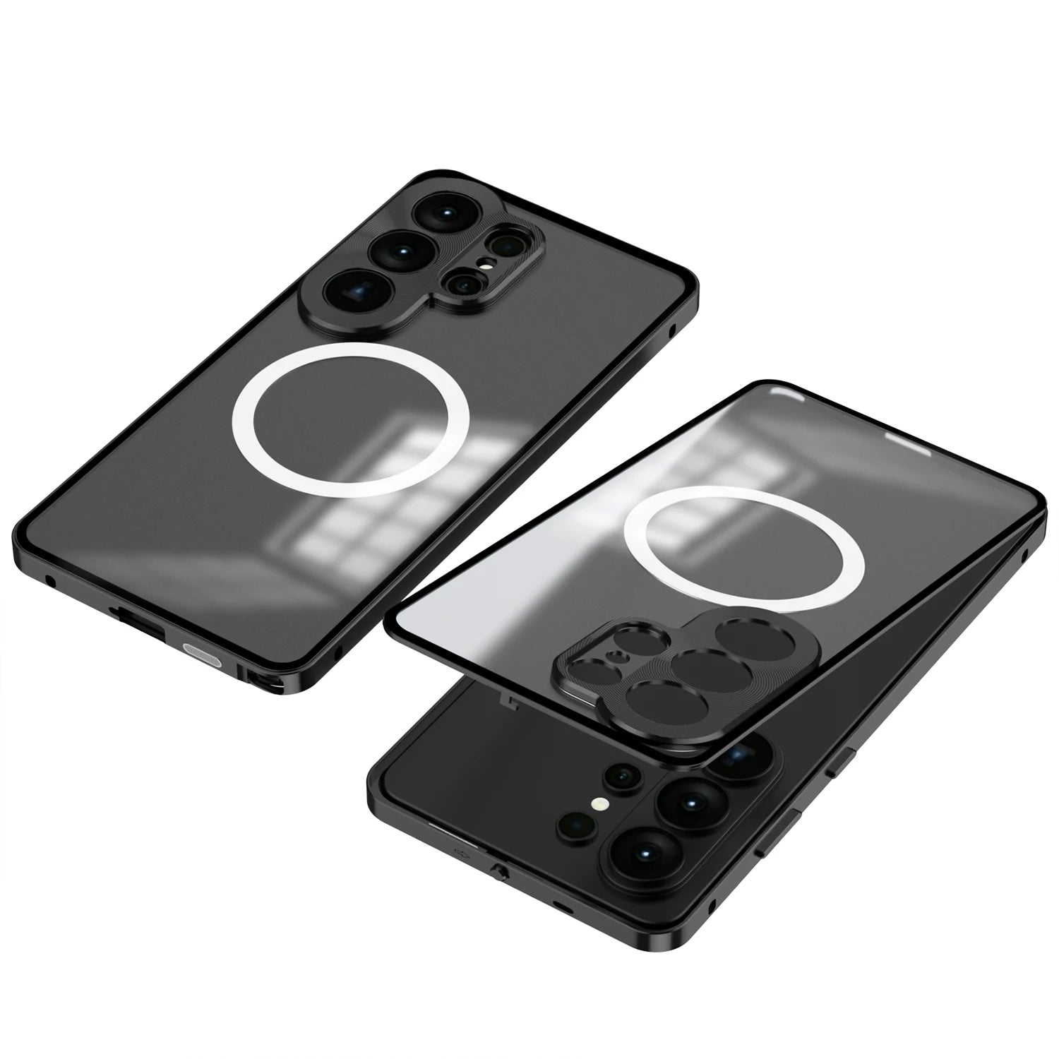 Samsung Galaxy S26 Ultra TPU Magnetic Case with Metal Lens Cover
