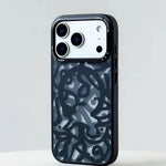 Frosted Graffiti MagSafe Case with Alloy Lens Cover for iPhone 17 Series
