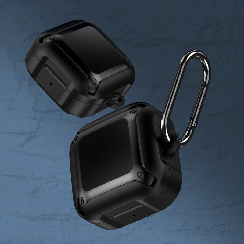 Armor Shockproof TPU+PC Case with Hook for Samsung Galaxy Buds FE