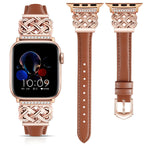 Stylish Leather Wristband for Apple Watch