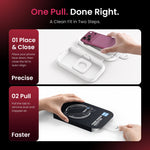 Vention HD Tempered Glass Screen Protector with Auto-Alignment Applicator for iPhone 17 Series
