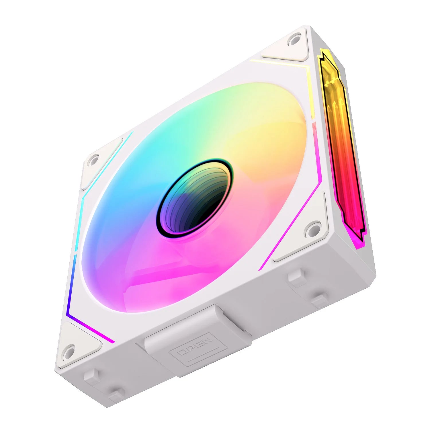 TEUCER DL-1 ARGB PC Fan Kit 3-Pack Wireless RGB Cooling Fans