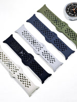 Breathable Rubber Wristband for Samsung Galaxy Watch 8 & Galaxy Watch 8 Classic