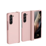 Full Coverage Hard Shell Case with Skin Texture for Samsung Galaxy Z Fold7