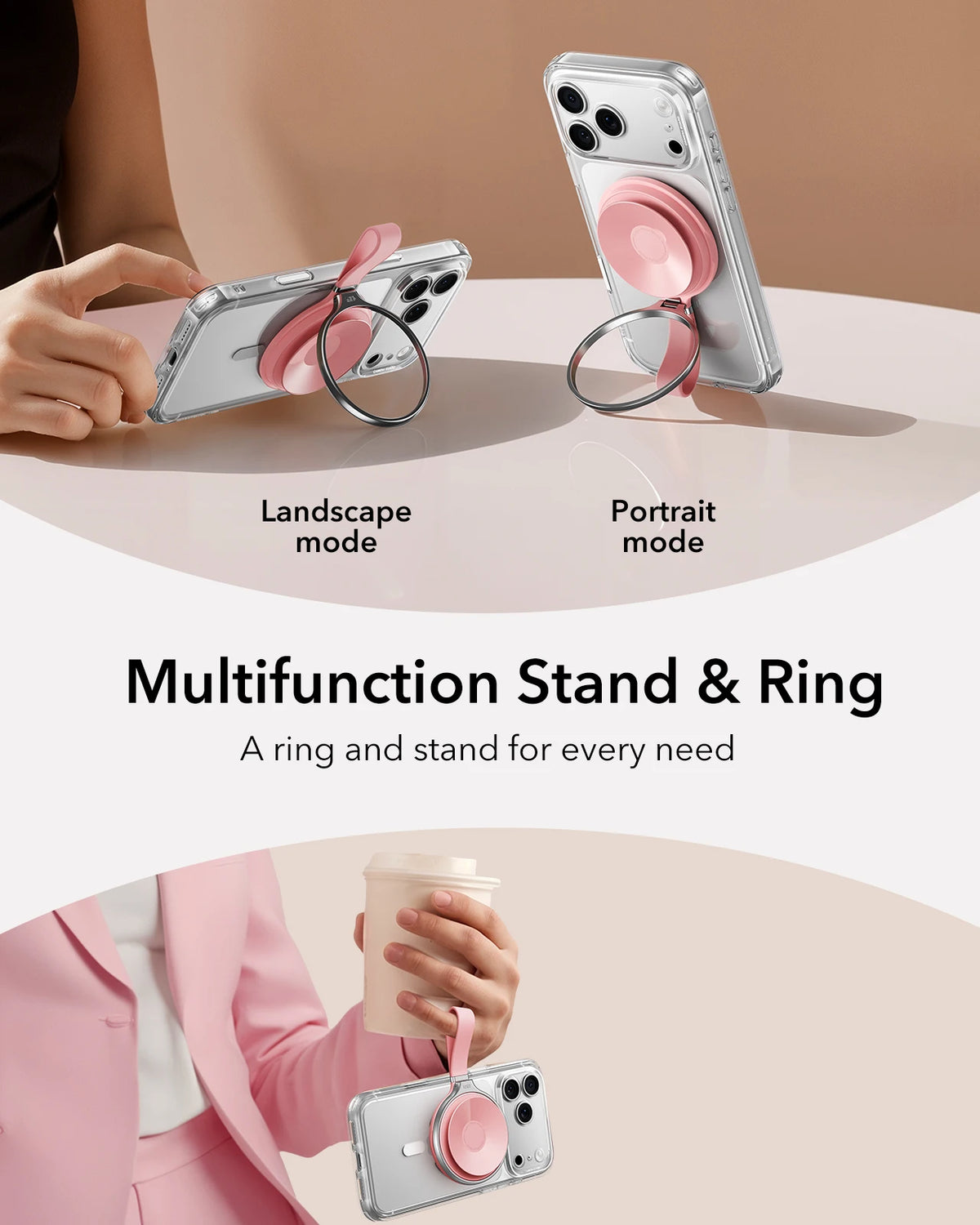 Suction Cup Magnetic Phone Mount Stand