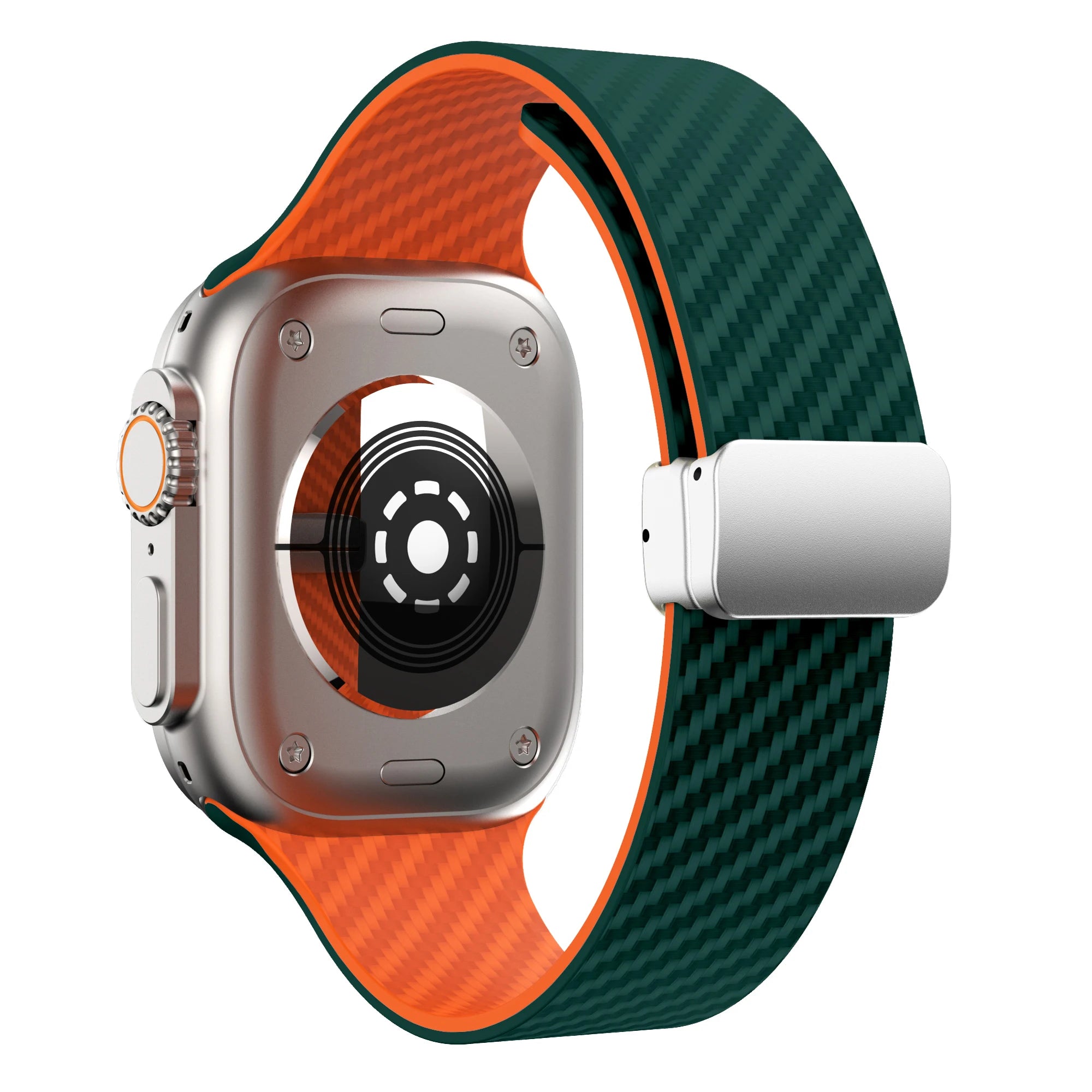 Carbon Fiber Pattern Magnetic Straps for Apple Watch