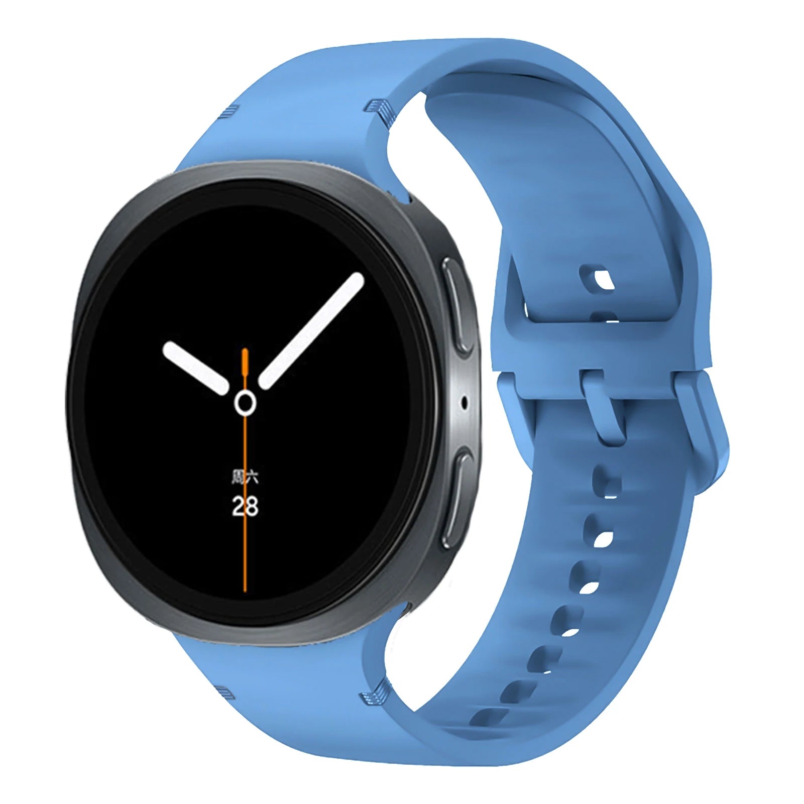 Sport Silicone Strap for Samsung Galaxy Watch 8 / Galaxy Watch 8 Classic