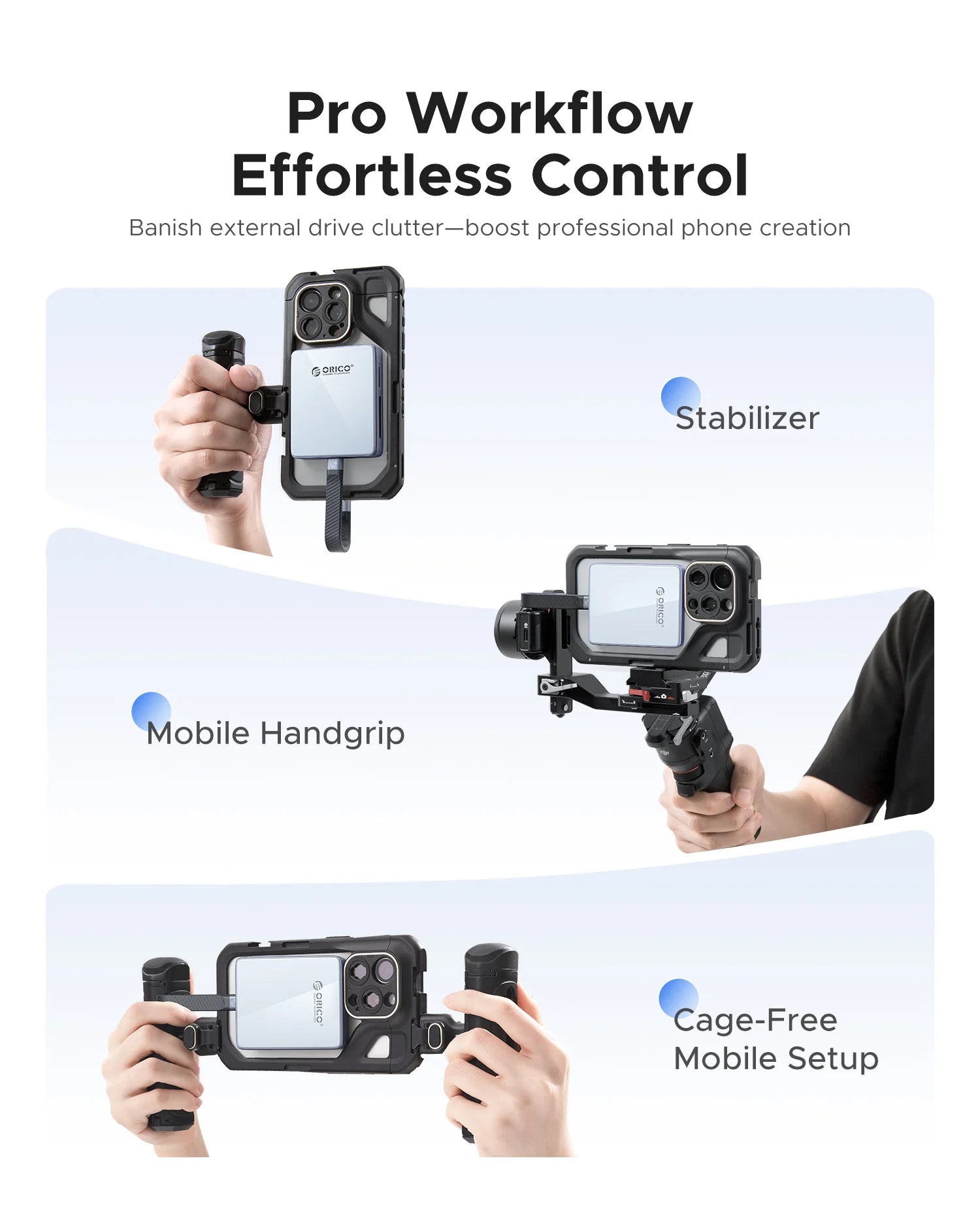 ORICO AP42P NVMe SSD Enclosure for Fast and Secure Data Access